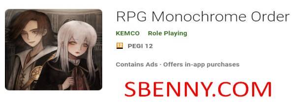 rpg monochrome order