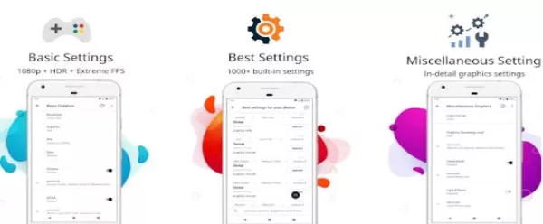 Gameplay screenshot from pgt plus pro gfx and optimizer with advance setting for Android