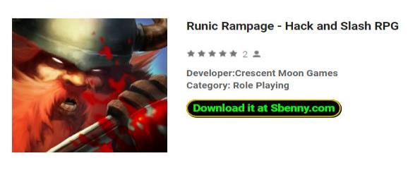 runic rampage hack and slash rpg