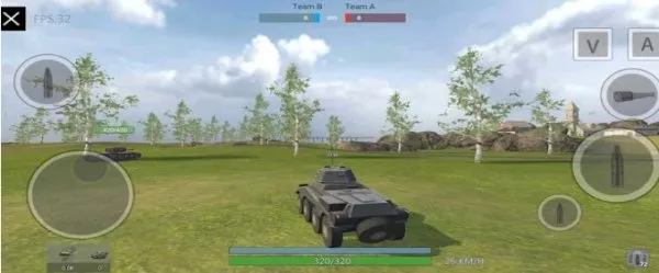 Gameplay screenshot from panzerwar complete for Android