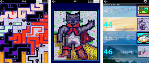 Gameplay screenshot from pathpix zen for Android