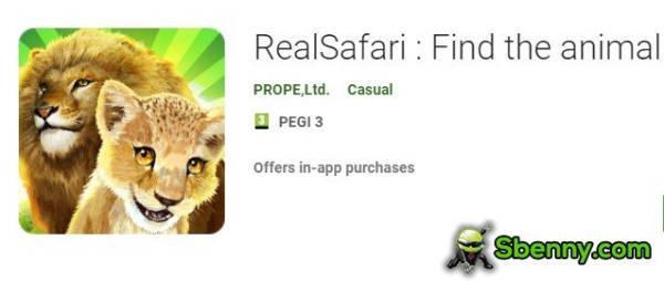 realsafari find the animal