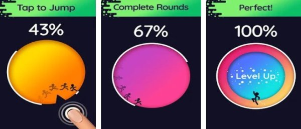 Gameplay screenshot from run around can you close the loop for Android