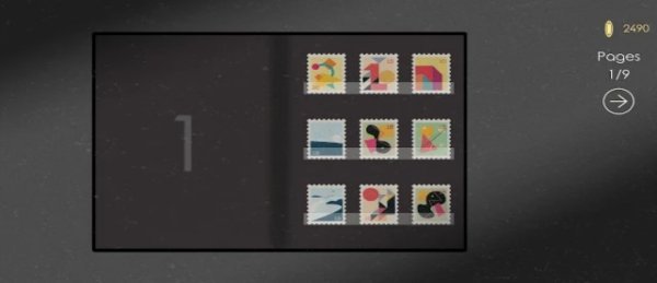 Gameplay screenshot from philatelist jigsaw puzzle and stamp collecting early access for Android