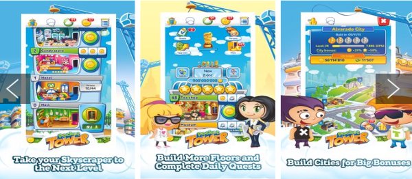 Gameplay screenshot from pocket tower for Android