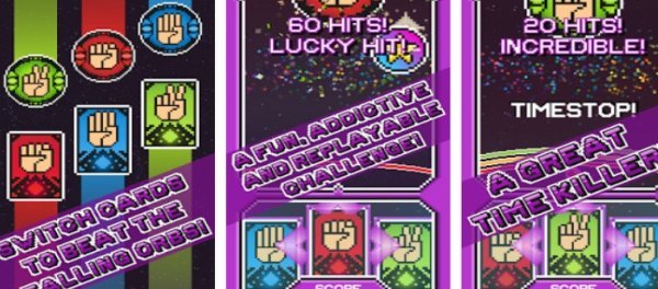 Gameplay screenshot from rock paper panic for Android