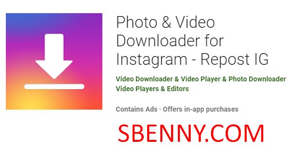 Downloader foto lan video kanggo instagram repost ig