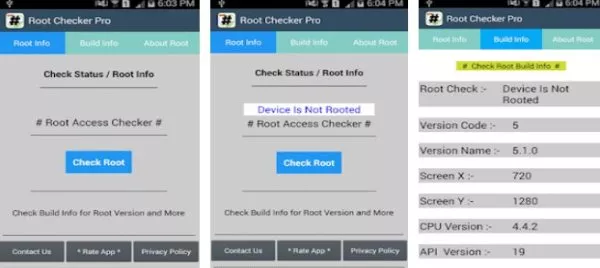 Gameplay screenshot from root checker pro mod for Android
