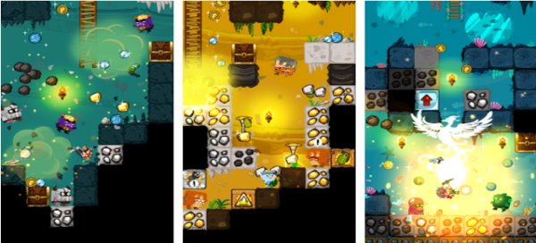 Gameplay screenshot from pocket mine 3 for Android