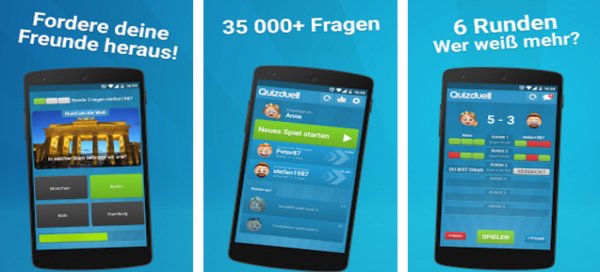 Gameplay screenshot from quizduell premium for Android