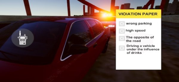 Gameplay screenshot from police simulator pro for Android