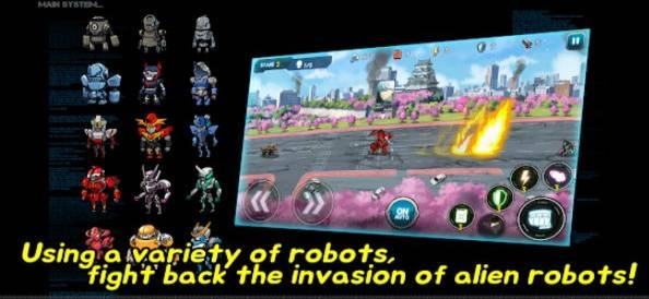 Gameplay screenshot from robo two vip for Android