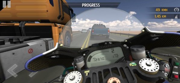 Gameplay screenshot from road driver for Android