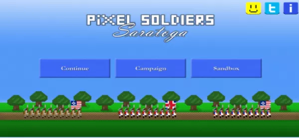 pixel soldiers saratoga 1777