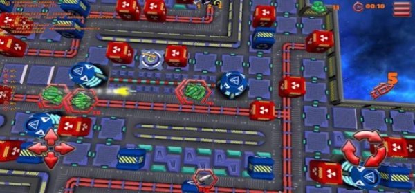 Gameplay screenshot from platform tank for Android