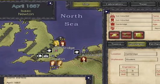 Gameplay screenshot from principia master of Science for Android