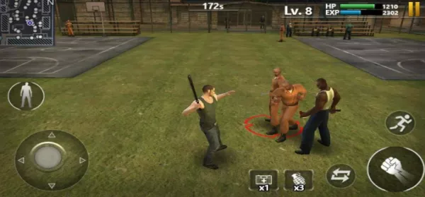 Gameplay screenshot from prison escape for Android