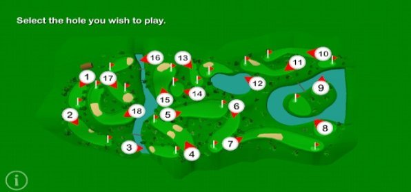 Gameplay screenshot from pro golf challenge for Android