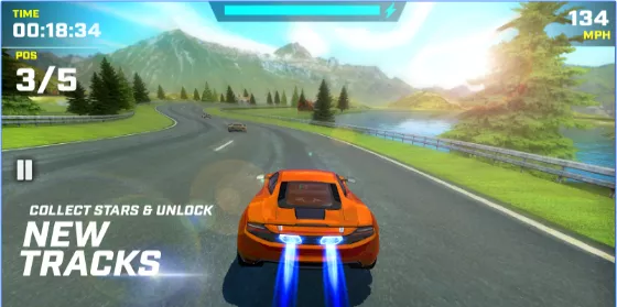 Gameplay screenshot from race max for Android