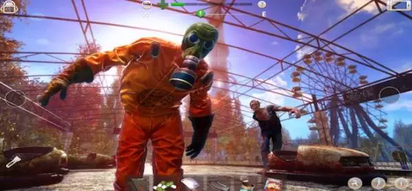 Gameplay screenshot from radiation city free for Android