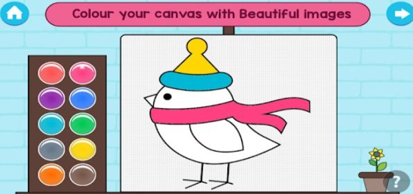 Gameplay screenshot from preschool learning games fun games for kids for Android