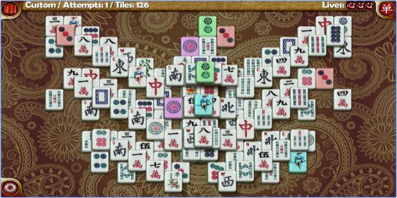 Gameplay screenshot from random mahjong pro for Android