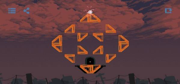 Gameplay screenshot from puzzling peaks exe for Android