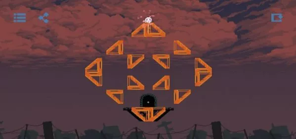 Gameplay screenshot from puzzling peaks exe for Android