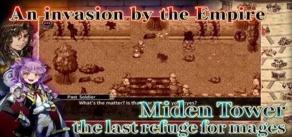 Gameplay screenshot from rpg miden tower for Android