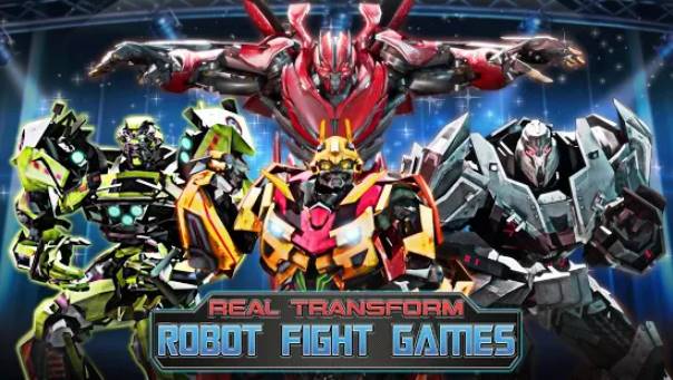 Robot jeux de combat réel transformer ring combat 3d
