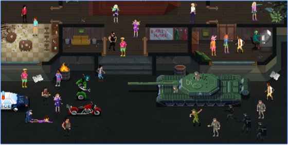 Gameplay screenshot from party hard for Android