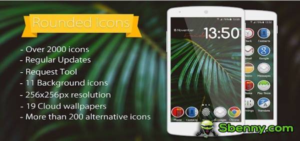 rounded icon pack