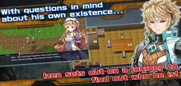 Gameplay screenshot from rpg seek hearts trial for Android