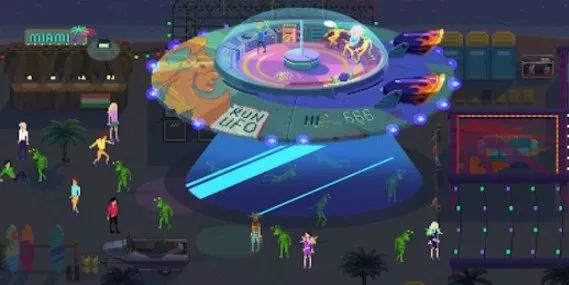 Gameplay screenshot from party hard go for Android