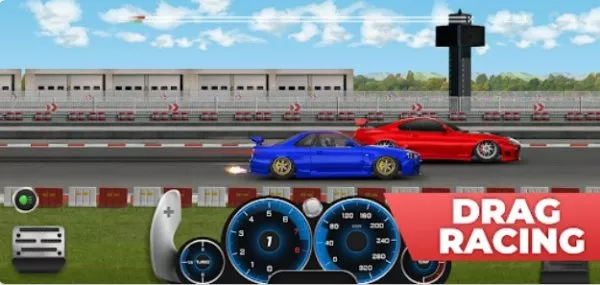 Gameplay screenshot from project drag racing for Android