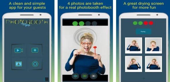 Gameplay screenshot from photobooth mini full for Android
