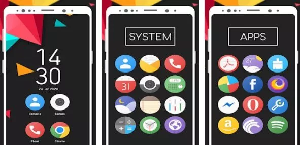 Gameplay screenshot from pixie r icon pack for Android