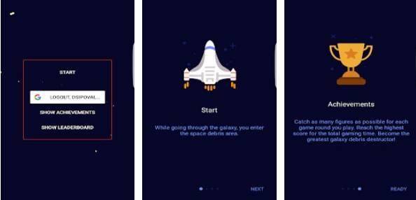 Gameplay screenshot from polygon crasher for Android