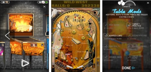 Gameplay screenshot from pinball deluxe reloaded unreleased for Android
