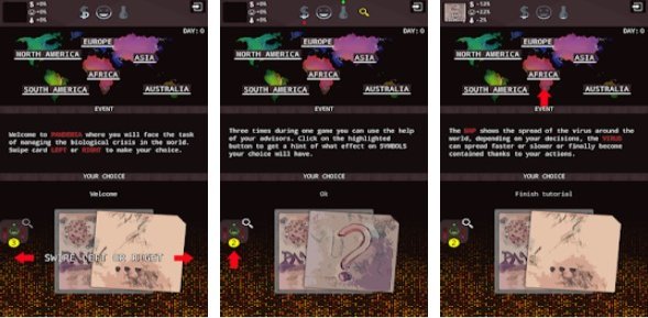 Gameplay screenshot from pandemia virus outbreak for Android
