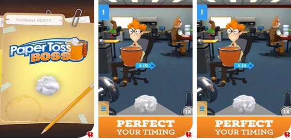 paper toss boss