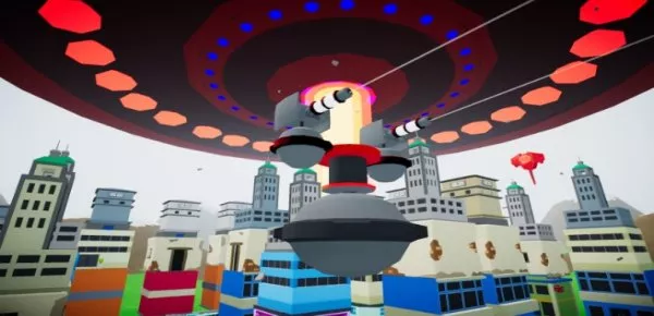Gameplay screenshot from planet protector vr for Android