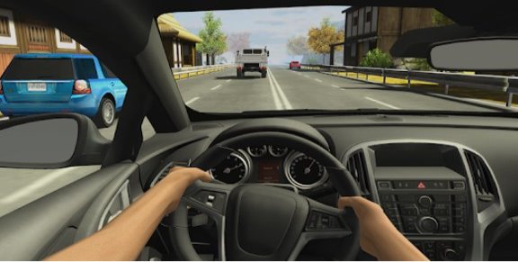 Gameplay screenshot from racing in car 2 for Android