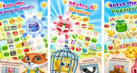 Gameplay screenshot from pet savers for Android