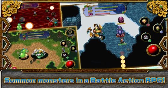 Gameplay screenshot from rpg seven sacred beasts for Android