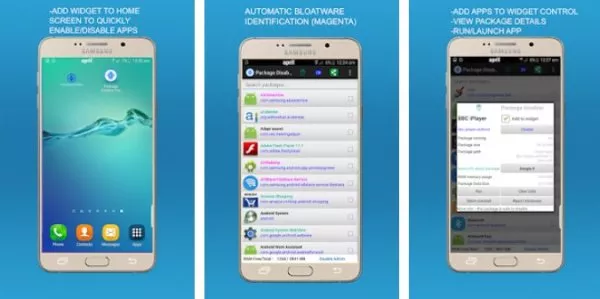 Gameplay screenshot from package disabler pro for lg for Android