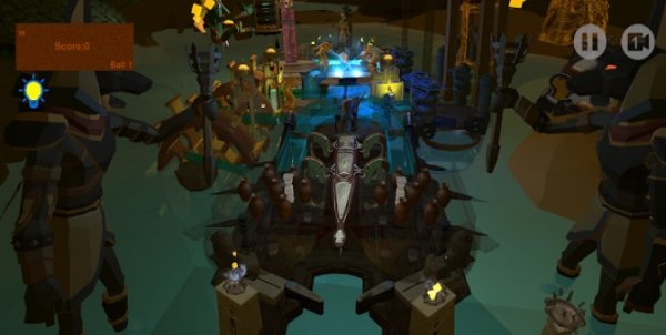 Gameplay screenshot from pinball fantasy ancient treasures for Android