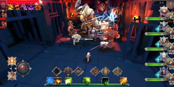 Gameplay screenshot from raid manager for Android