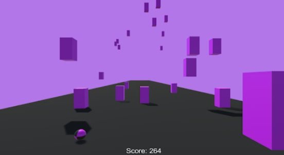 Gameplay screenshot from rolling by for Android