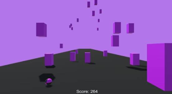 Gameplay screenshot from rolling by for Android